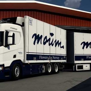 Scania R S Moum Tandem Skin 1 45 ETS2 ETS2 Mody ATS Mod