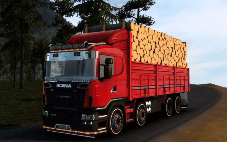 Scania R380 8x2 Kirkayak 1 46 ETS2 ETS2 Mody ATS Mod