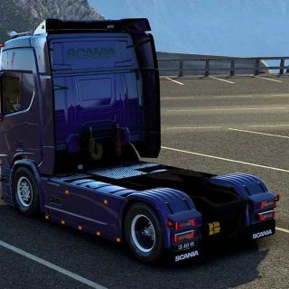 Niestandardowa Scania R500 Firmy XBX 1 49 ETS2 ETS2 Mody ATS Mod