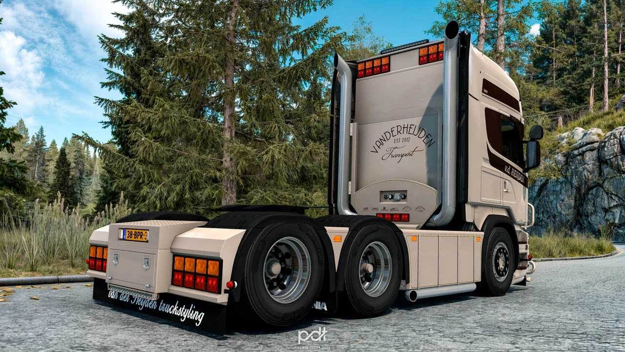 Scania R580 Przyczepa Van Der Heijden V5 0 ETS2 ETS2 Mody ATS Mod