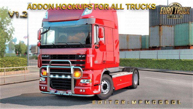 Addon Hookups For All Trucks Mod SingleMultiplayer v1.2