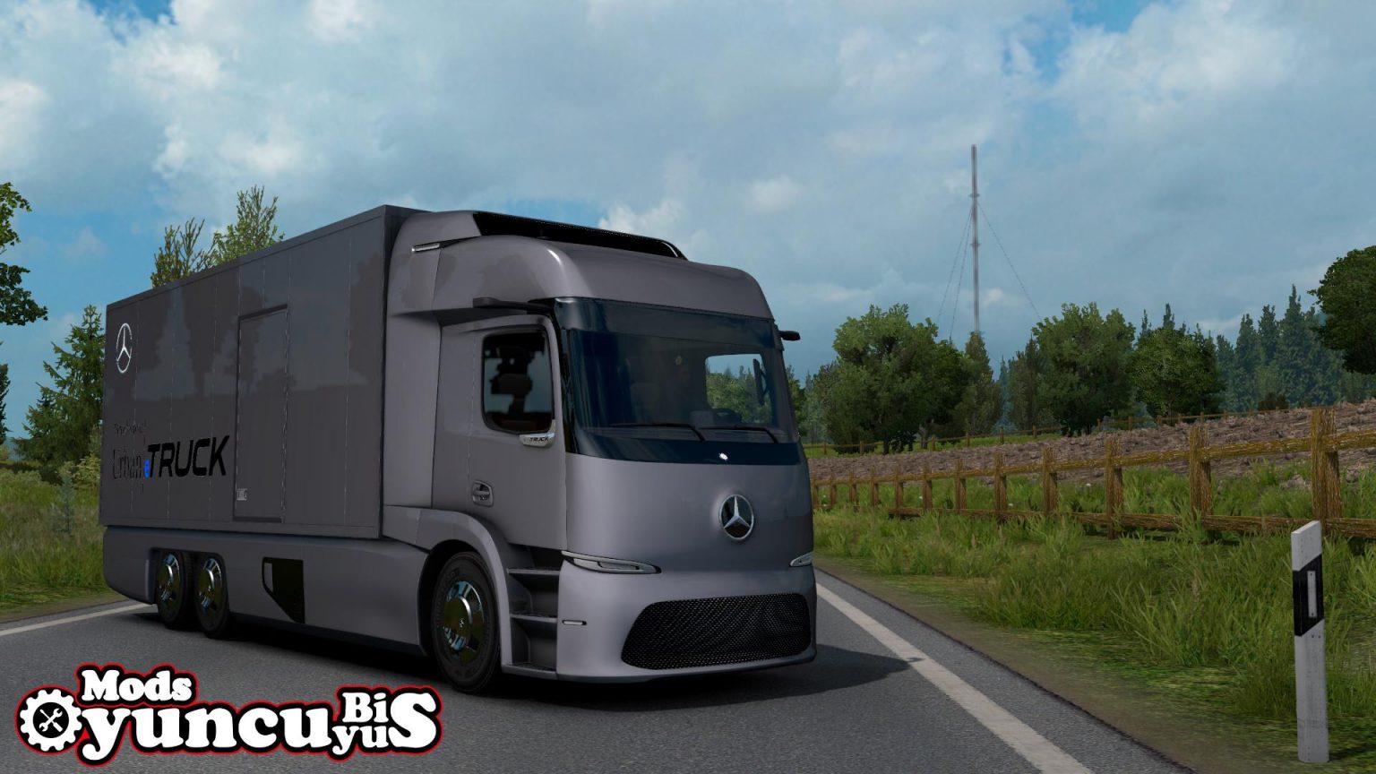 Mercedes Benz Urban-e Truck v1.0 ETS2 - ETS2 Mody | ATS Mod
