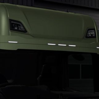 Painted Stock Sunsield Do Scania Next-Gen V1.0 ETS2 - ETS2 Mody | ATS Mod