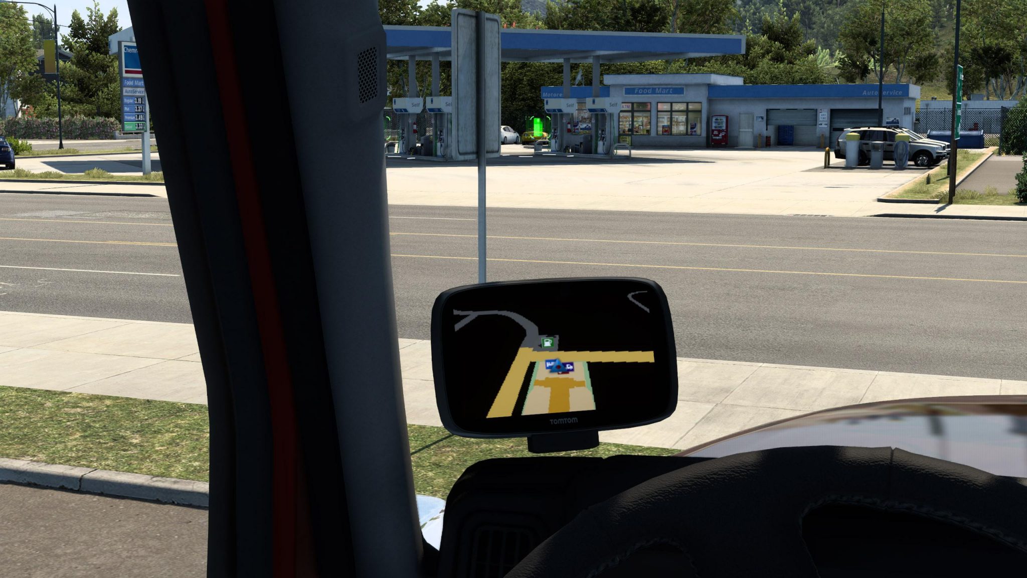 TomTom Trucker 6000 Navigator v1.2 ATS ETS2 Mody ATS Mod