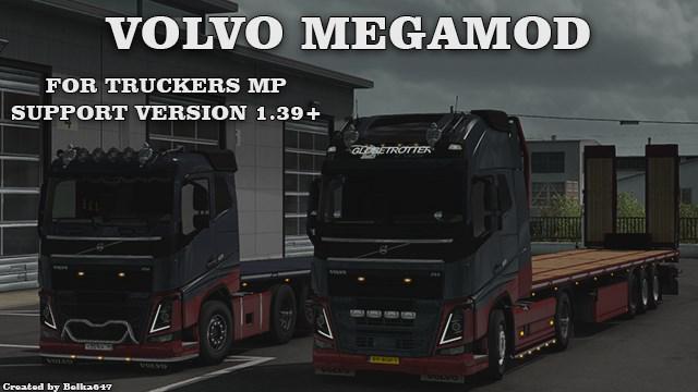 Volvo Megamod MP 1.39 ETS2 ETS2 Mody ATS Mod