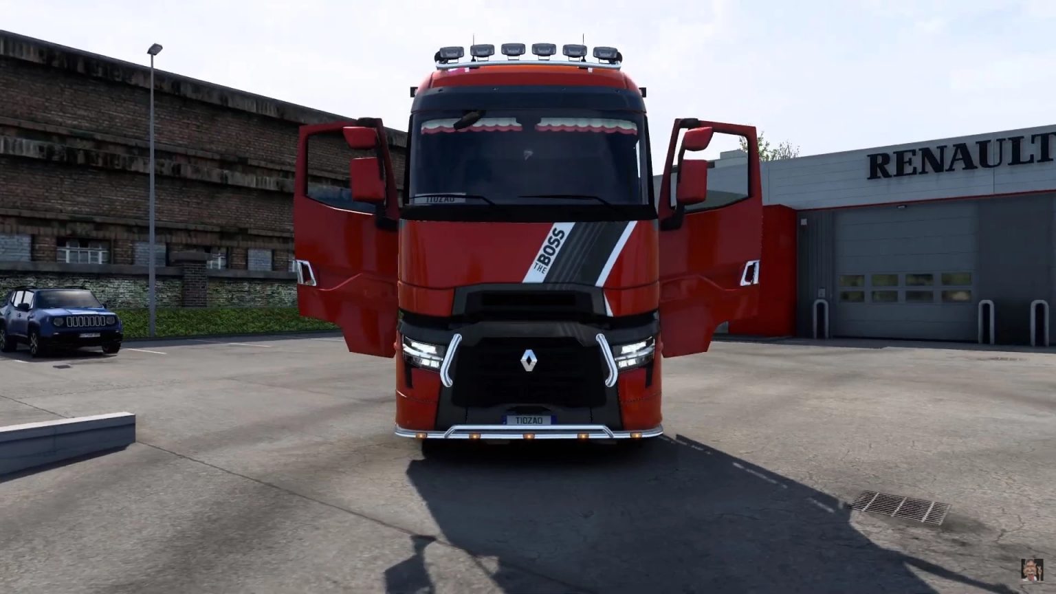 Nowa Animacja Drzwi Ciężarówki Renault Mod 140 Ets2 Ets2 Mody Ats Mod 1005
