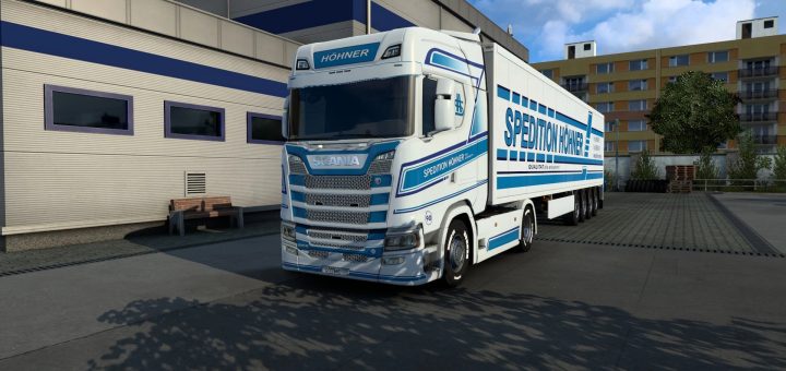 Skórka Scania RJL Trainor Transport v1.0 ETS2 - ETS2 Mody | ATS Mod