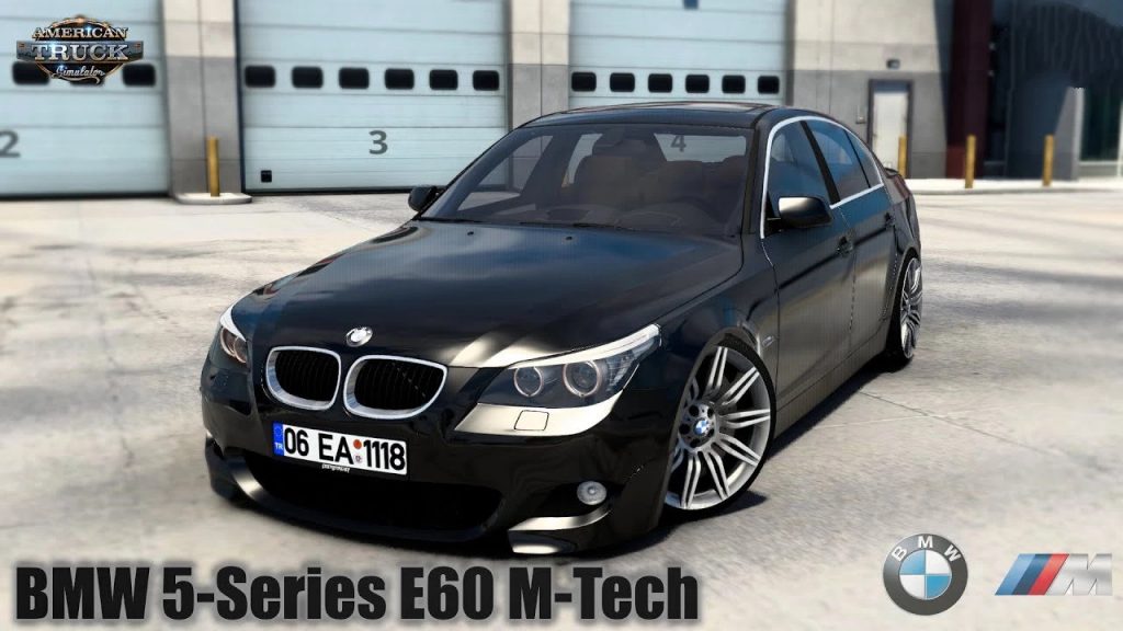BMW serii 5 E60 MTech + Wnętrze v1.0 1.40.x ATS ETS2