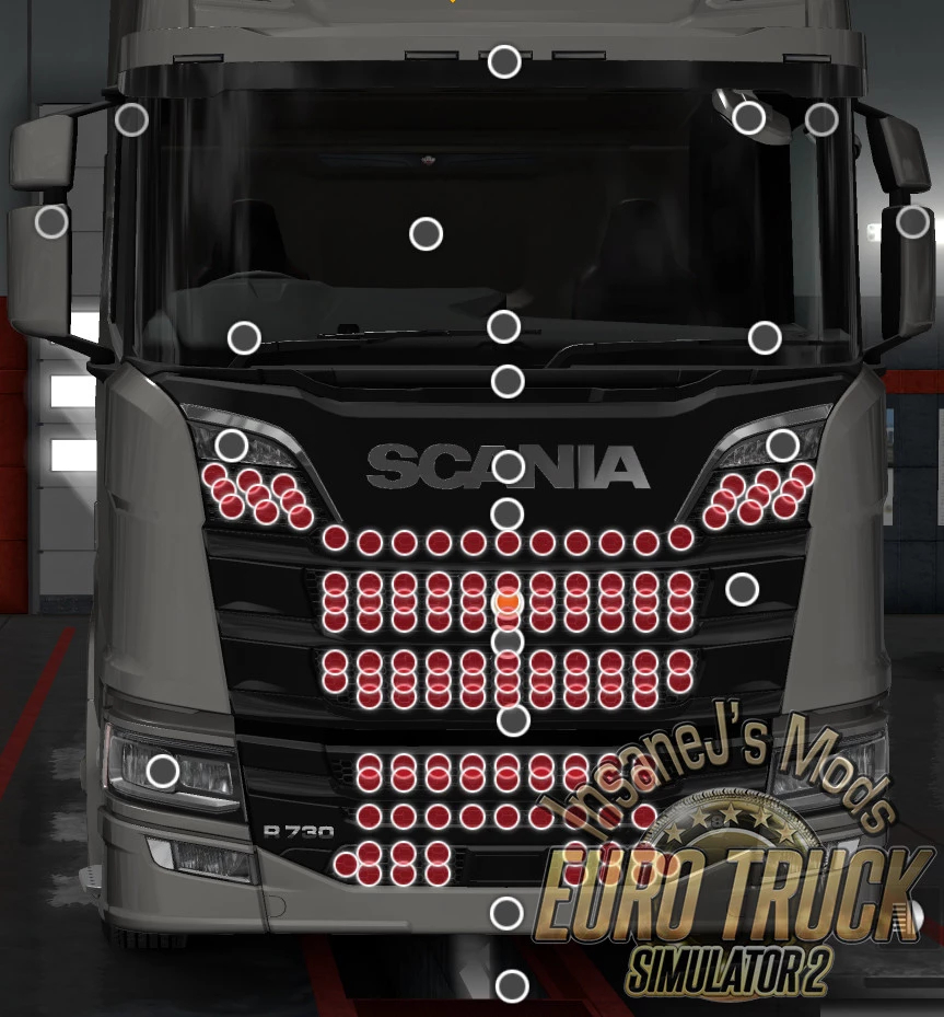 Pakiet akcesoriów do ciężarówek v14.11 ETS2 ETS2 Mody