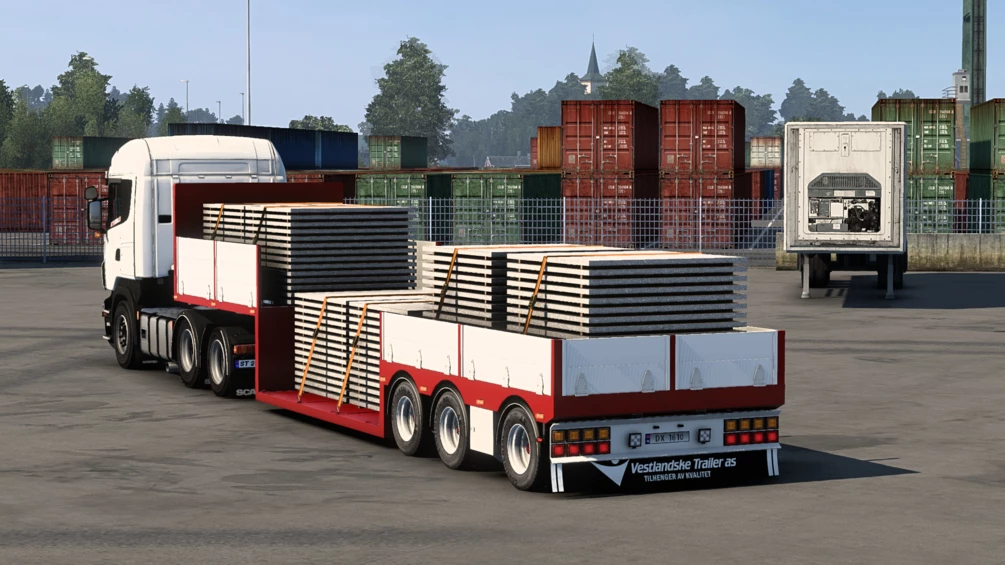 Przyczepa Z Platformą Gargo 141 Ets2 Ets2 Mody Ats Mod