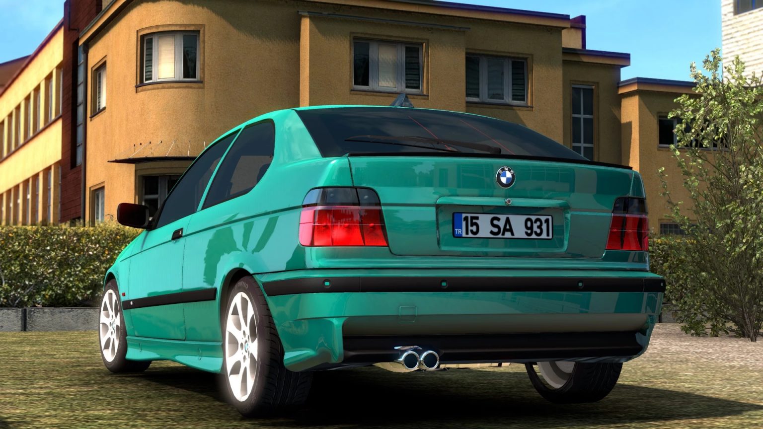 Bmw e36 compact багажник