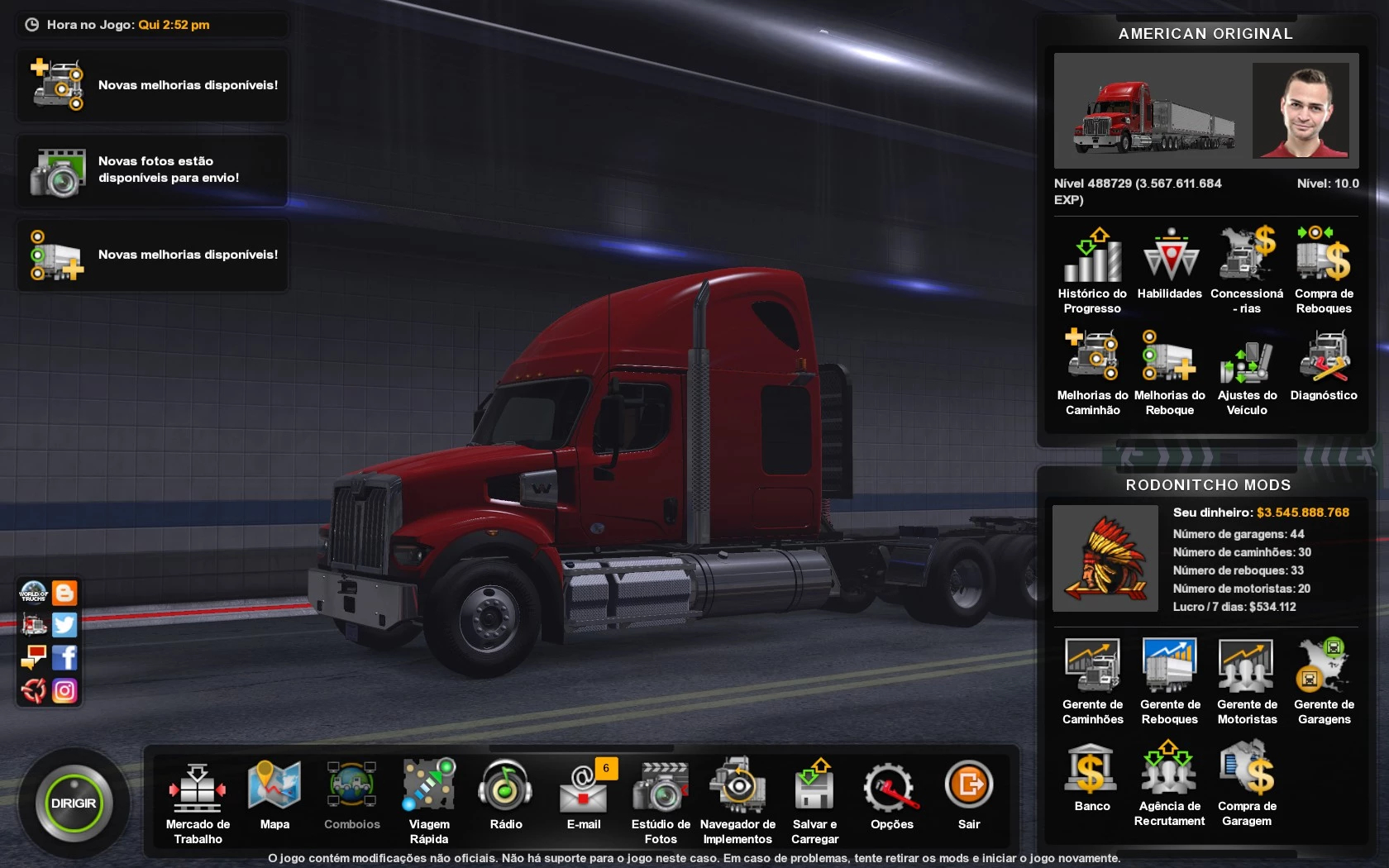 ATS Planet. 400 Mods in one click. Alex mods 1.20 1