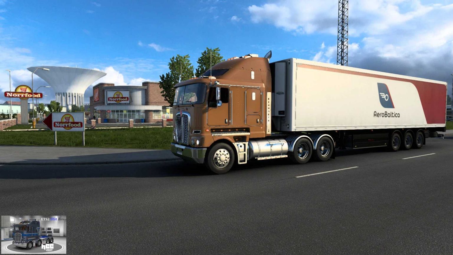 Rta Mods Kenworth K200 V14 Hcc Edit Wersja Bsa V14143 Ets2 Ets2 Mody Ats Mod