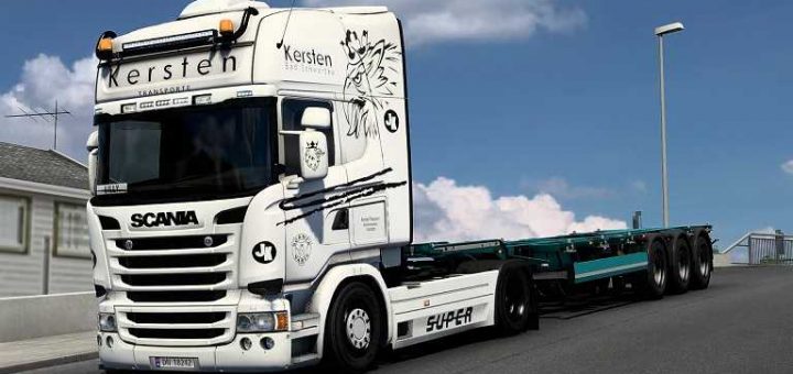 Scania Rjl Elytrans Line Skin Pack V Ets Ets Mody Ats Mod