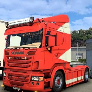 Scania Fred Hedmark Truck Sale Skin Ets Ets Mody Ats Mod