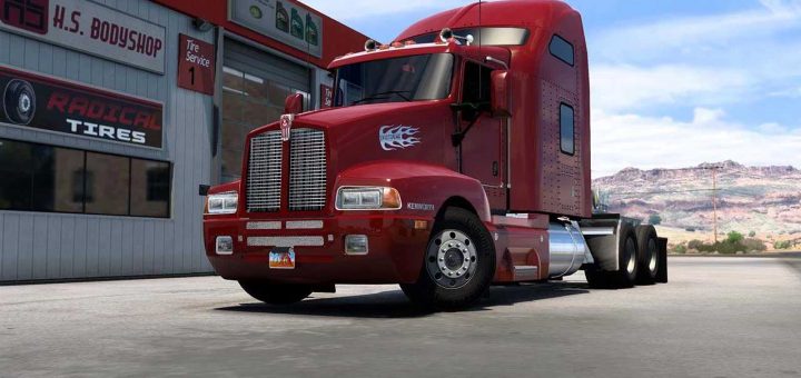 Kenworth T404ST Przebudowany v1.48 ATS - ETS2 Mody | ATS Mod