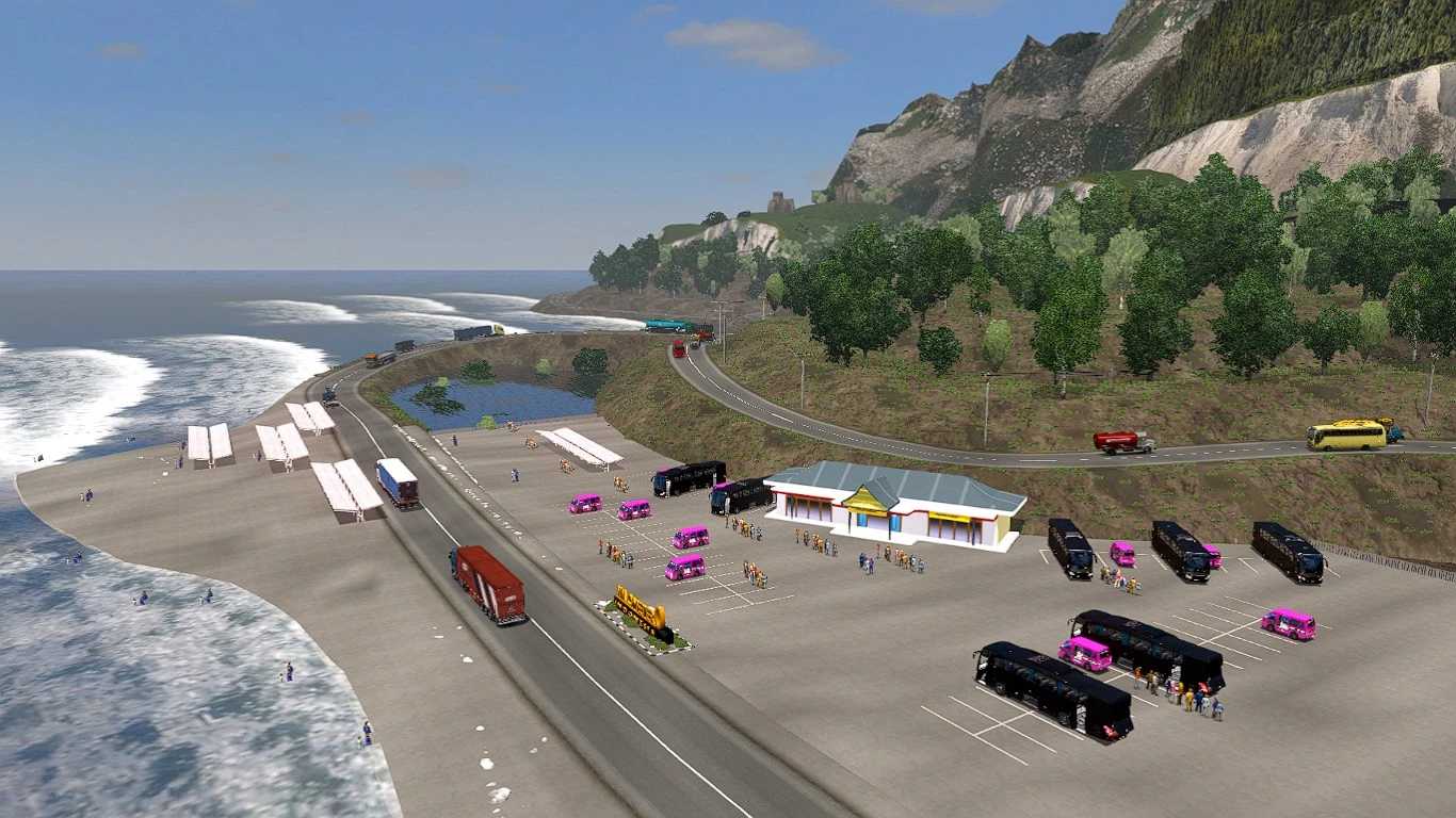 Nowa Mapa Sumatra V2 8 Reborn 1 41 Do 1 46 ETS2 ETS2 Mody ATS Mod   Nowa Mapa Sumatra V2 8 Reborn 1 41 Do 1 46 Ets2 4 