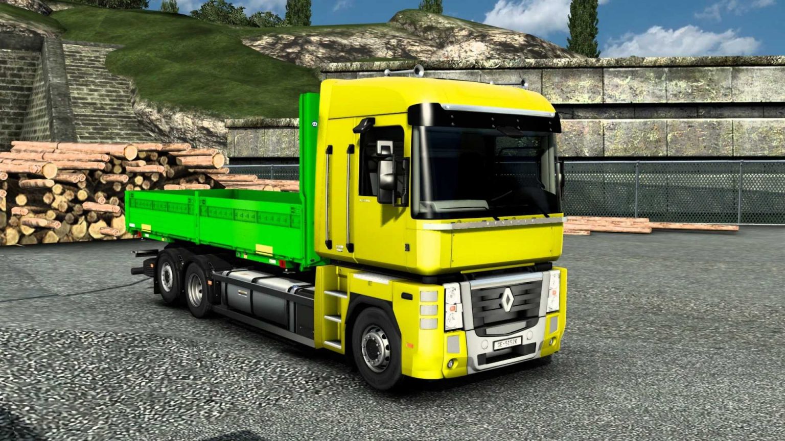 Wymień Dodatek Do Nadwozia Dla Renault Magnum Firmy Knox V1 2 Ets2