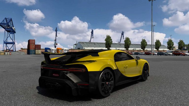 Bugatti Chiron 2021 v1.2 ETS2 - ETS2 Mody | ATS Mod