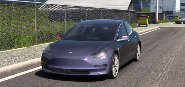 Tesla Model Mods - ETS2 Mody | Mody do Euro Truck Simulator 2 mods