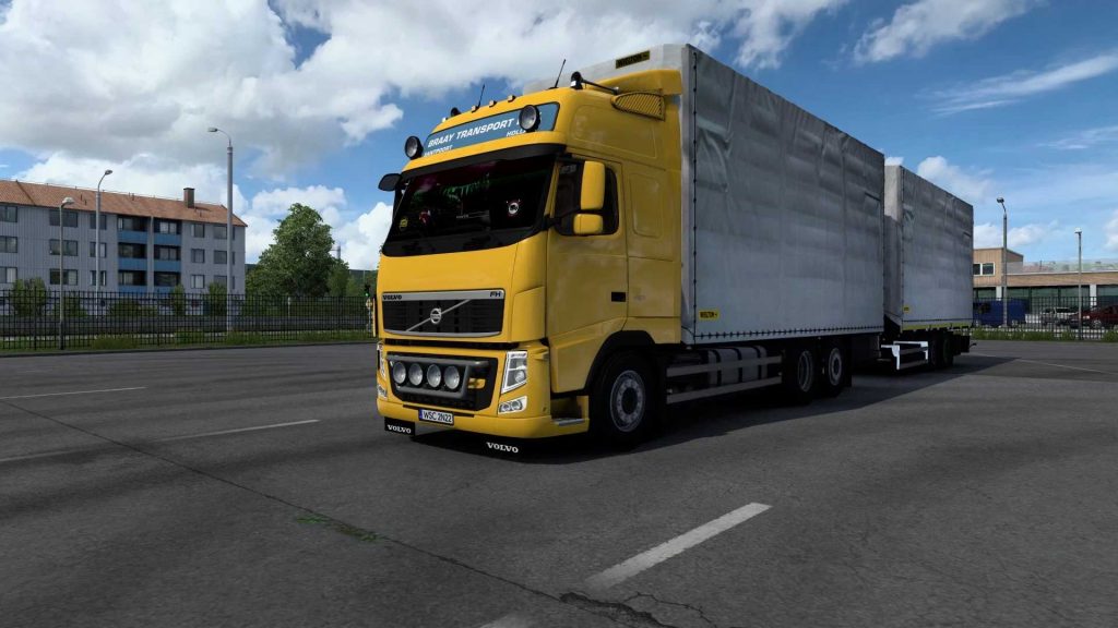 Volvo FH13 460 ES z przyczepą Wielton Rework v6.0 ETS2 - ETS2 Mody ...