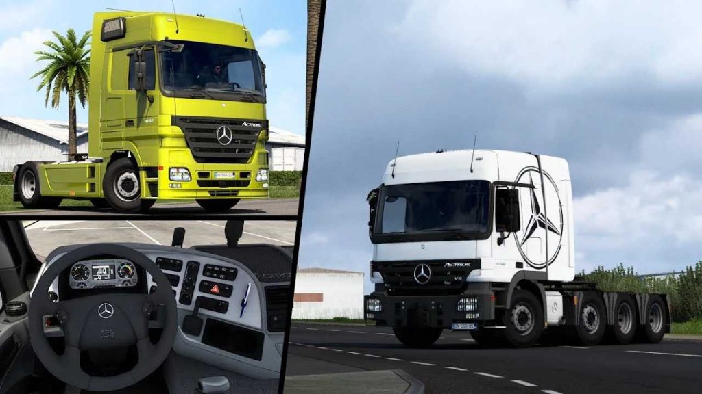 Mercedes-Benz Actros MP2 by Dotec v1.6.4 1.51 ETS2 - ETS2 Mody | ATS Mod