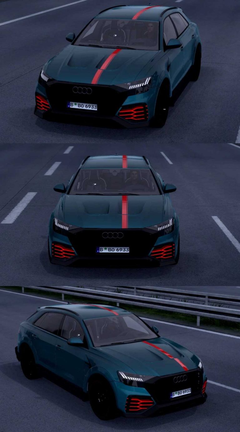 Audi RSQ8 Mansory 2024 v1.2 1.52 ETS2 - ETS2 Mody | ATS Mod