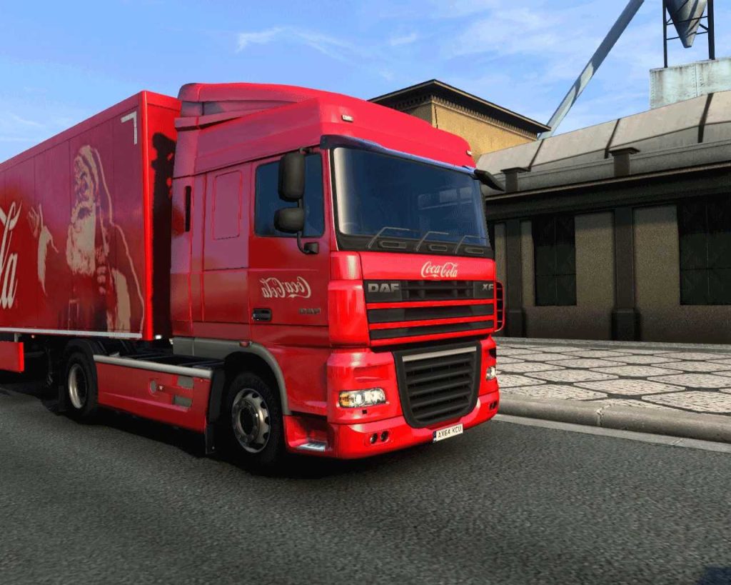 Magic Santa Truck Traffic V Ets Ets Mody Ats Mod