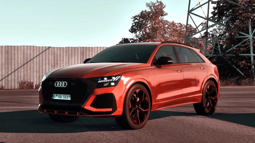 2023 Audi Rsq8 v1.1 1.55x ETS2 - ETS2 Mody | ATS Mod