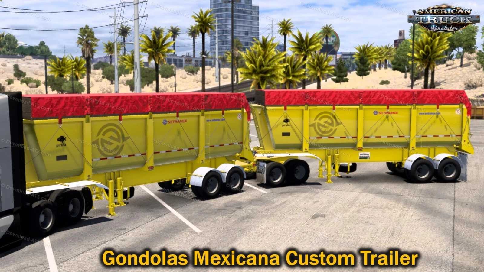 Gondolas Mexicana Custom Trailer v1.2 ATS