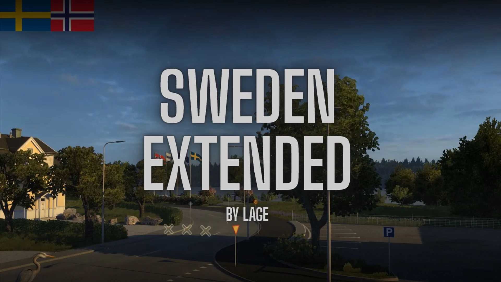 Szwecja rozszerzona v1.61 ETS2