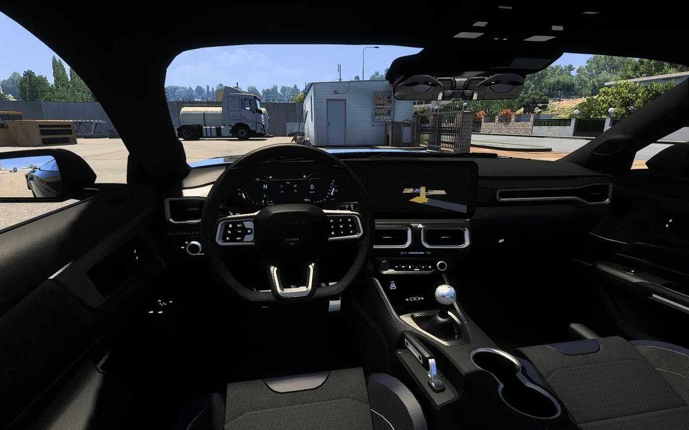 Ford Mustang Dark Horse S650 2026 v1.0 ETS2 thumbnail 2