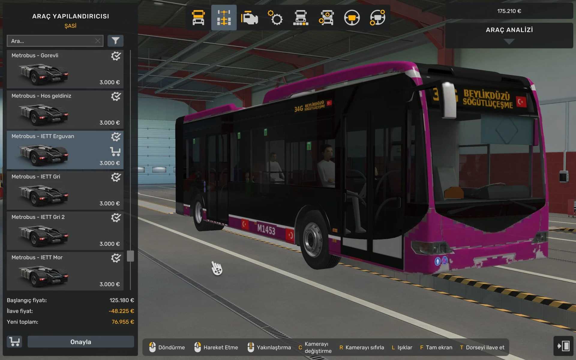 Jeździlny Metrobus v5.0 ETS2 thumbnail 2