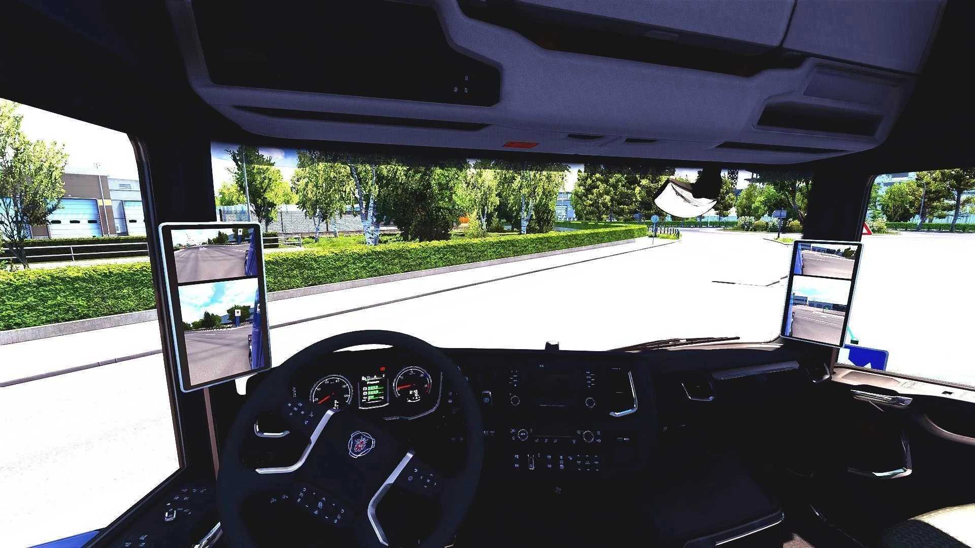 Lusterka elektroniczne v1.61 ETS2 thumbnail 2