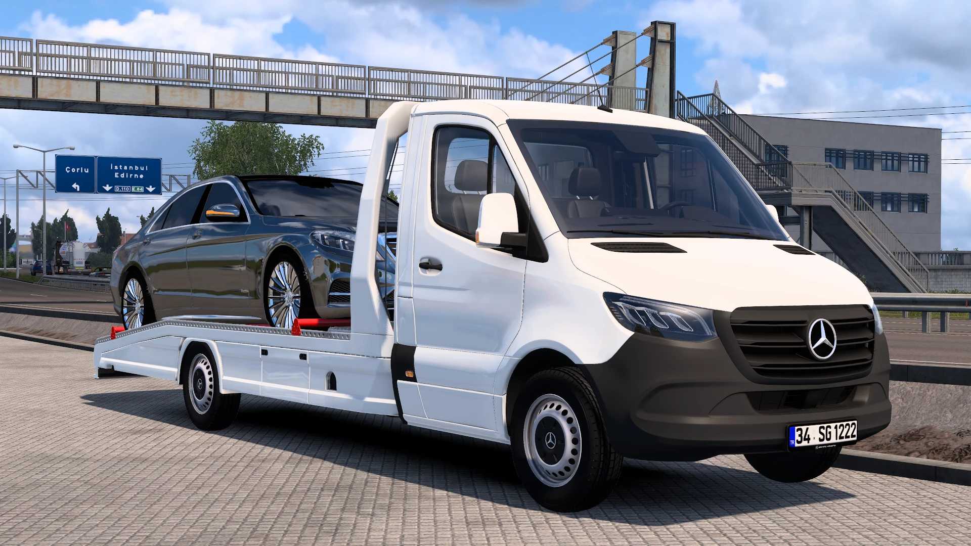 Mercedes-Benz Sprinter Megamod v1.0 ETS2