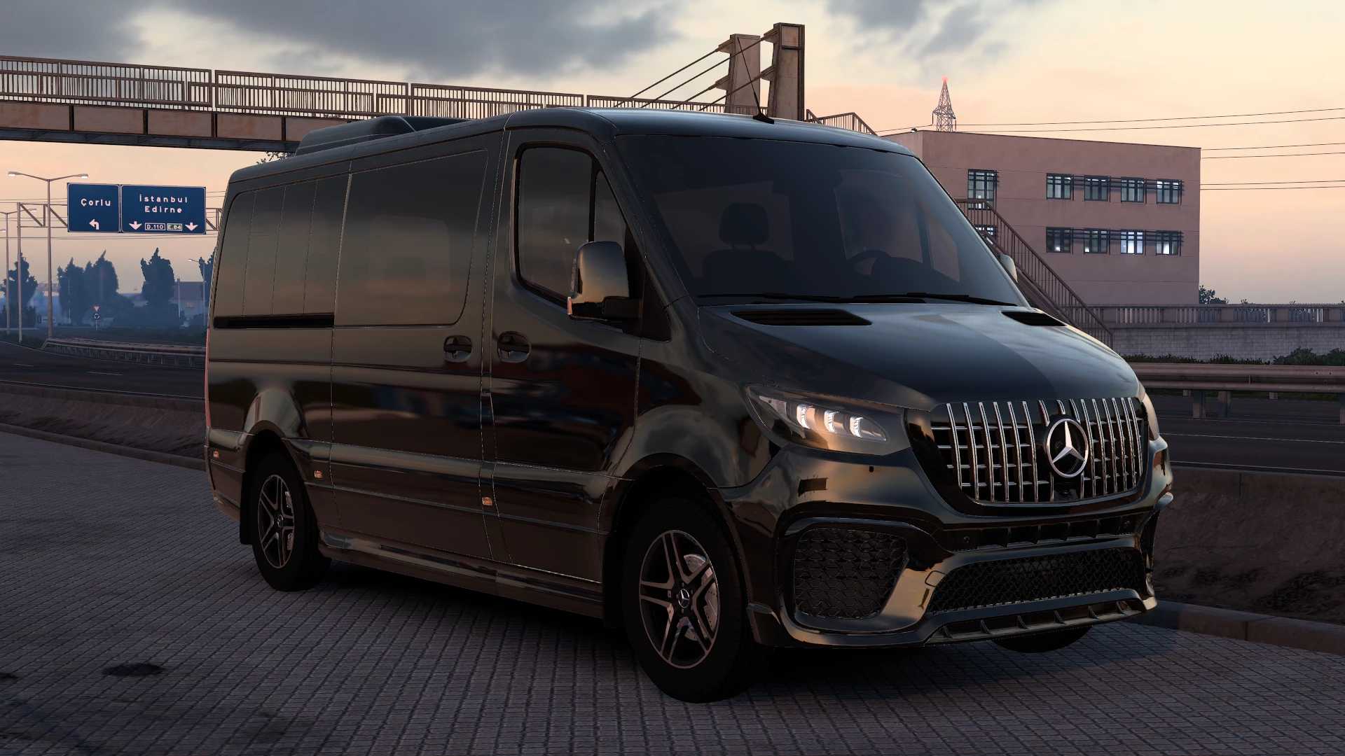 Mercedes-Benz Sprinter Megamod v1.0 ETS2 thumbnail 2