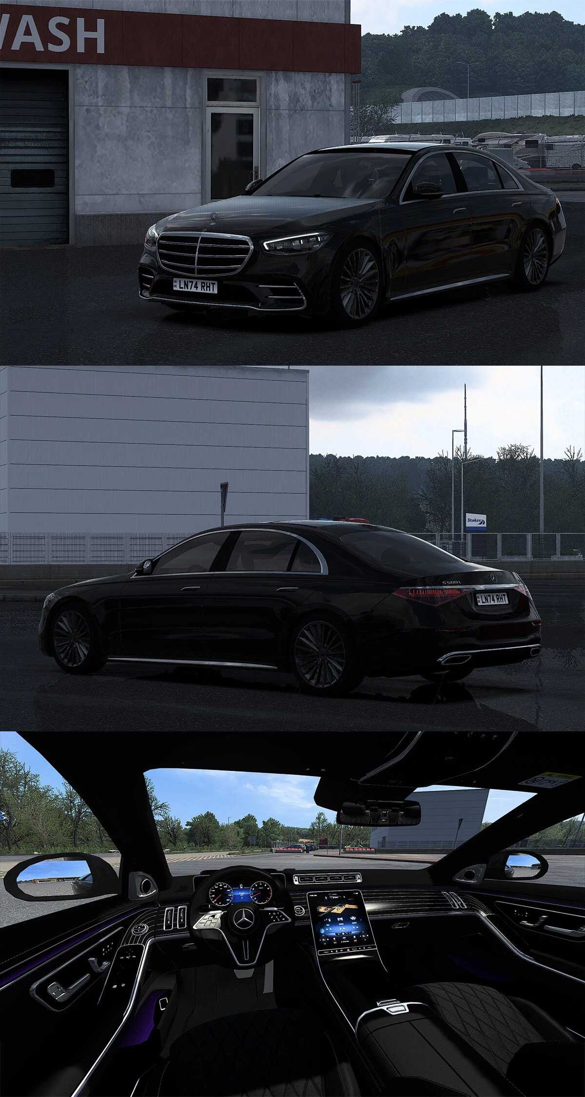 Mercedes Benz W223 S Klasa v2.4 ETS2 thumbnail 3