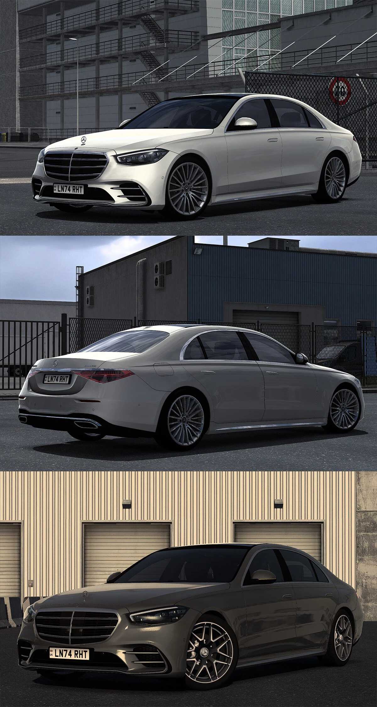 Mercedes Benz W223 S Klasa v2.4 ETS2 thumbnail 2