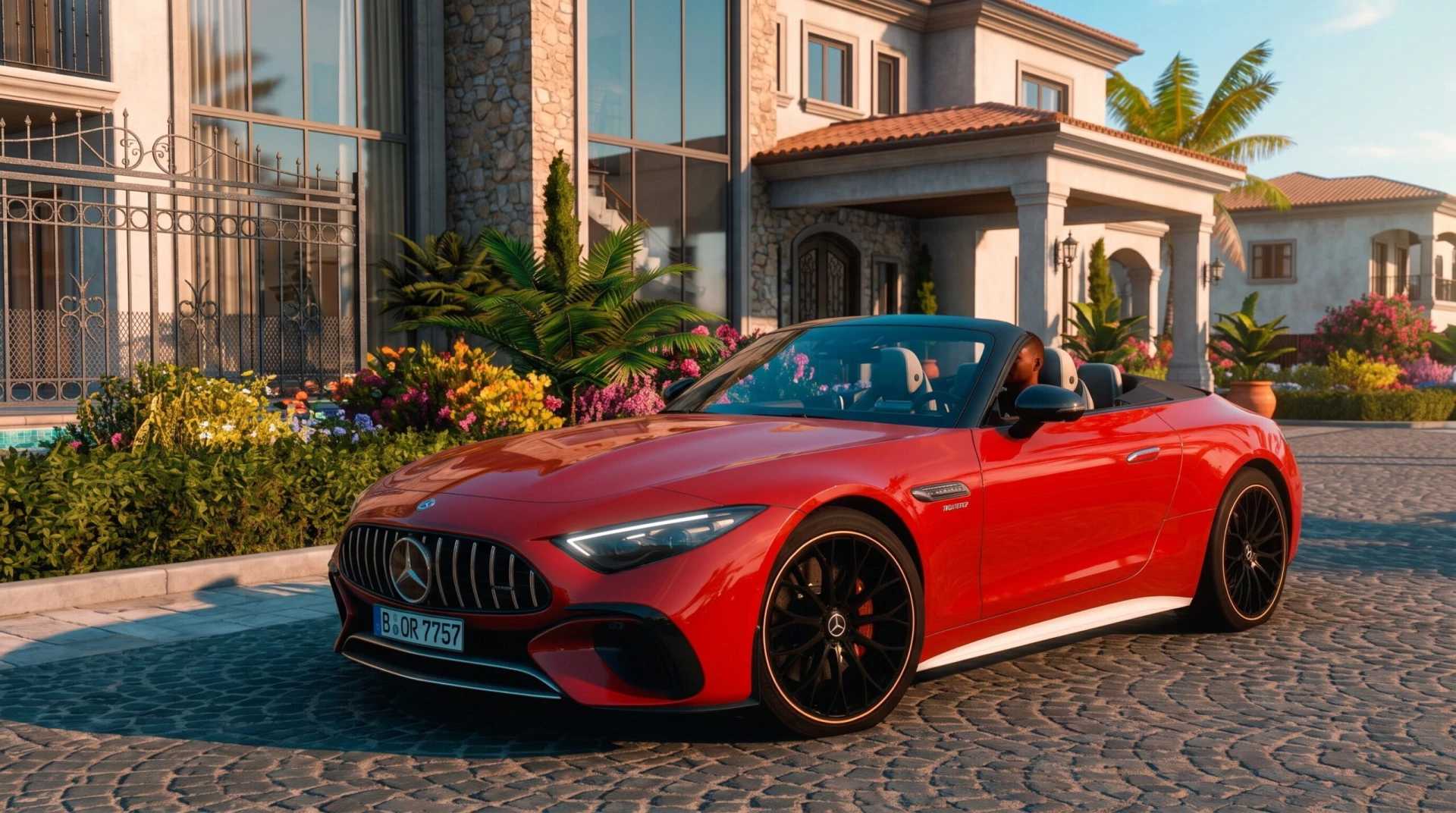 Mercedes SL63 AMG v1.61 ETS2 z 2023 roku