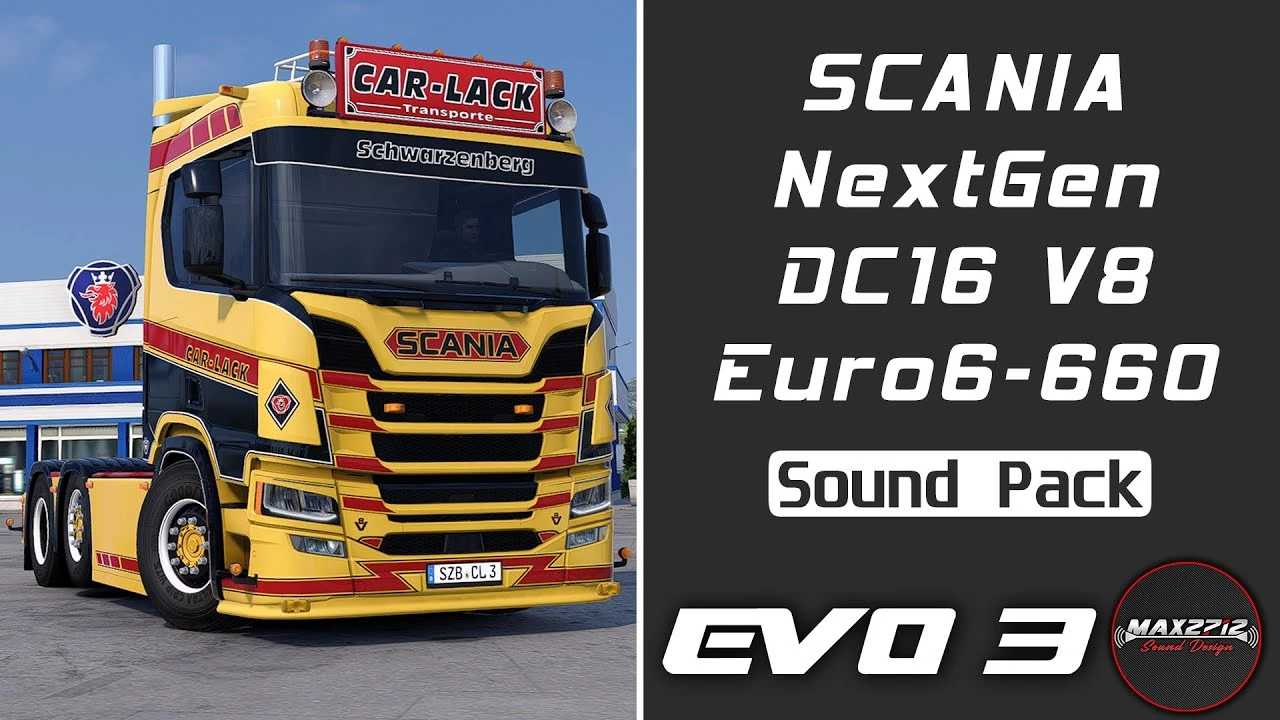Pakiet dźwiękowy Scania NextGen 660 DC16 V8 z 2022 r. w wersji 1.3.2 1.61 ETS2 thumbnail 2