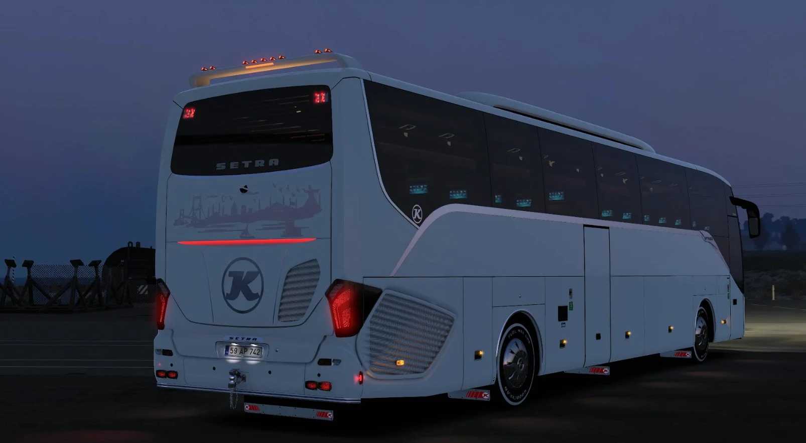 Setra S516 HD v1.61 ETS2 thumbnail 2