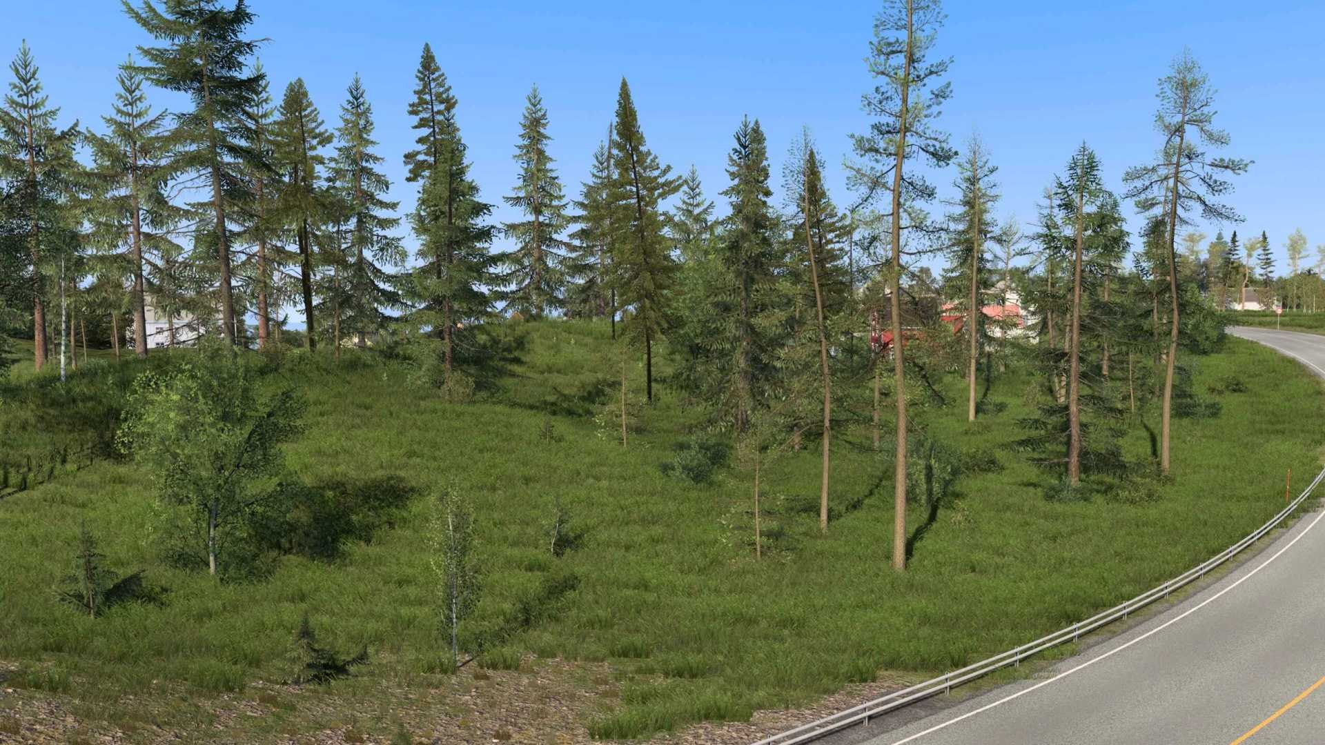 Ulepszone drzewo trawiaste v1.61 ETS2 thumbnail 3
