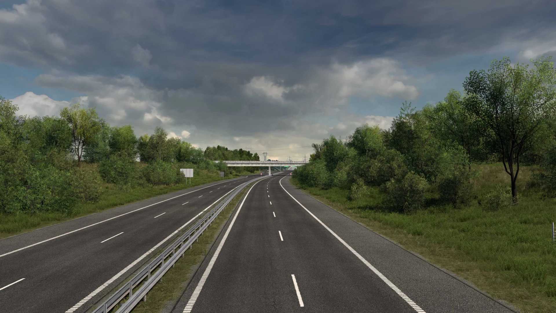 Ulepszone drzewo trawiaste v1.61 ETS2 thumbnail 2