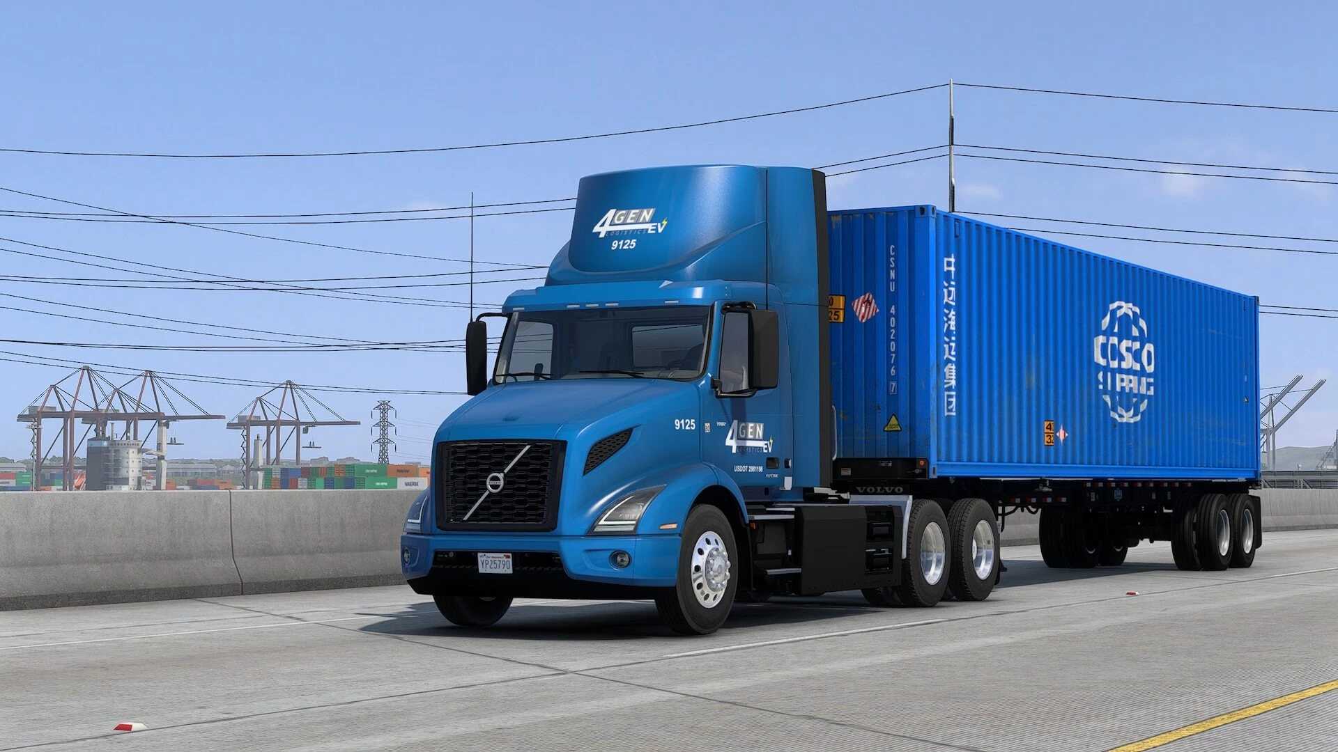 Volvo VNR Electric Skin Pack v1.0 ATS