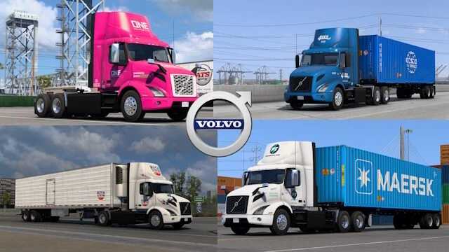 Volvo VNR Electric Skin Pack v1.0 ATS thumbnail 2